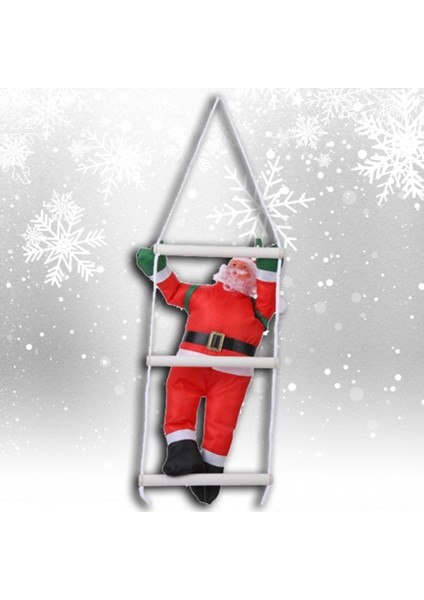 Merdivene Tırmanan Noel Baba, 57 Cm.