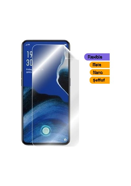 Samsung Galaxy A70 Flexible Nano Mate Ekran Koruyucu Kaplama