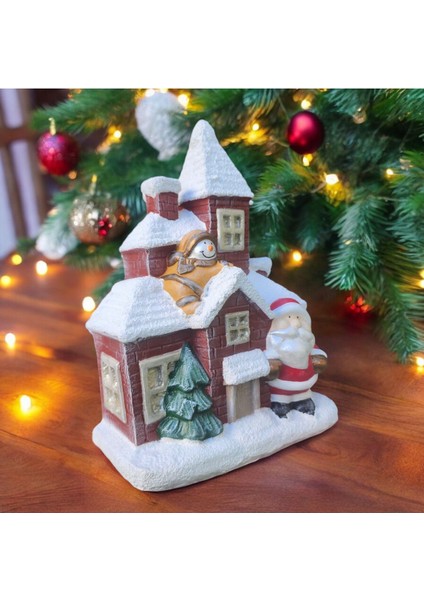 Noel Babalı Yılbaşı Evi Kiremit