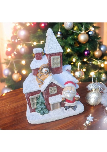 Noel Babalı Yılbaşı Evi Kiremit