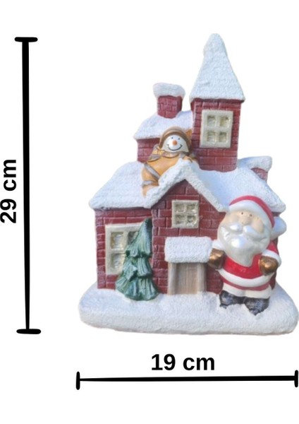 Noel Babalı Yılbaşı Evi Kiremit