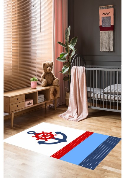 Homier Punto Kalitesi Yıkanabilir Kaymaz Taban Halı Çocuk Odası H-CK-10193A