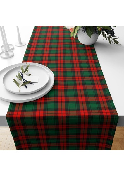 Yılbaşı Temalı 4'lü Kadife Kırlent ve Runner Seti, Çok Renkli, Şık Dekorasyon Parçaları fiyatları