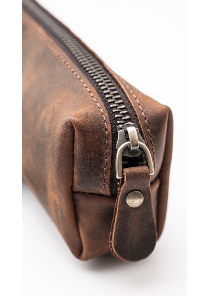 Hakiki Deri Fermuarlı Kalemlik indirimleri