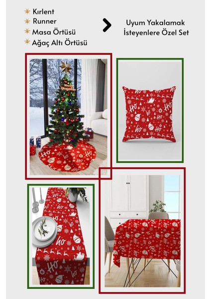 Yılbaşı Kırlent Kılıfı 43x43cm, Kadife, Çift Taraflı, Gizli Fermuar, Renkli ve Şık Tasarım fiyatları