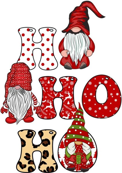 Neşeli Noel Baba Cam Duvar Sticker 25x35 cm, Yılbaşı Süsleri, Kırmızı