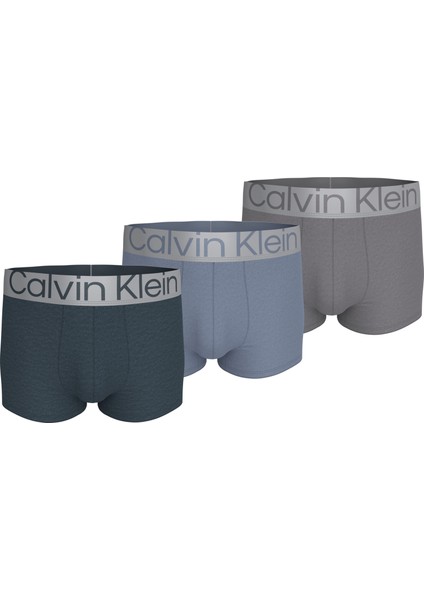 Calvın Kleın Calvin Klein Trunk 3pk Erkek Boxer Boxer