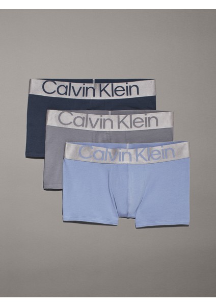 Calvın Kleın Calvin Klein Trunk 3pk Erkek Boxer Boxer