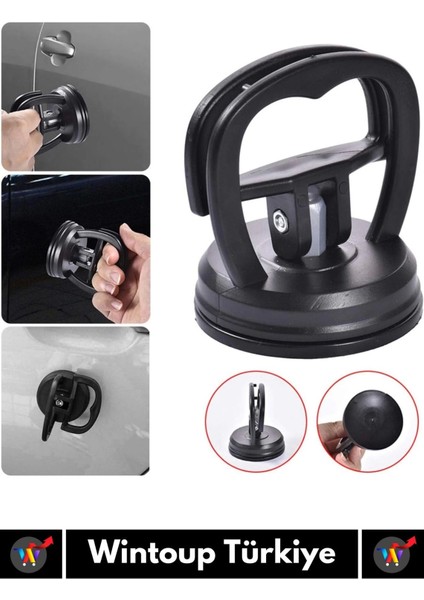 Özel Üretim Yüksek Kaliteli 10 kg Çekiş Güçlü Oto Araç Otomobil Göçük Düzeltici 5.5 cm Mini Vantuz