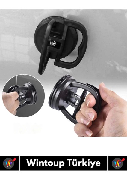 Özel Üretim Yüksek Kaliteli 10 kg Çekiş Güçlü Oto Araç Otomobil Göçük Düzeltici 5.5 cm Mini Vantuz