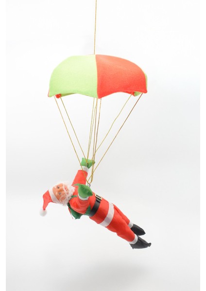 Premium Parşütlü Noel Baba Yılbaşı Süs 68 cm modelleri