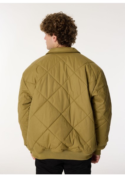 Yağ Yeşili Erkek Mont VN000HNCCUQ1-HATHAWAY Bomber