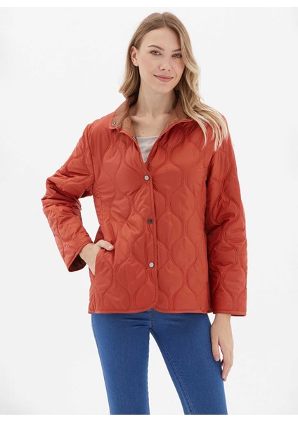 Kiremit Kadın Mont 24KSL6123