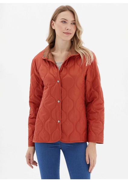 Kiremit Kadın Mont 24KSL6123 fiyatları