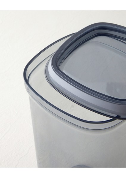 Jade Plastik 3'lü Kavanoz 700 ml – 1,4 L – 2 L Füme