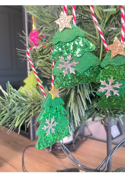 Yılbaşı Ağaç Süsü 3 Adet modelleri