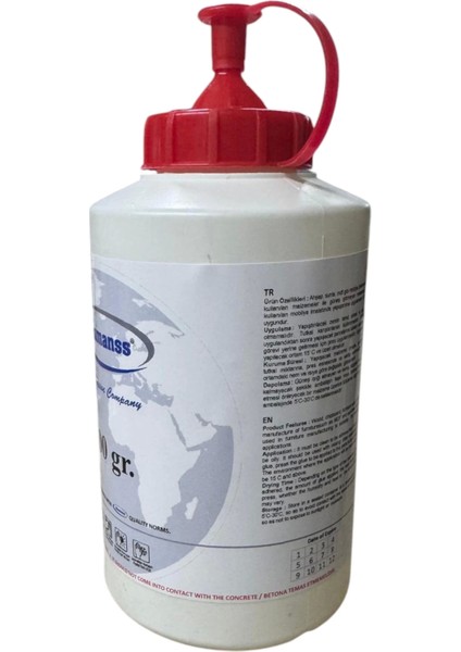 D3 Pva Ahşap Süper Iskelet Tutkalı 700 Gram / Şişe