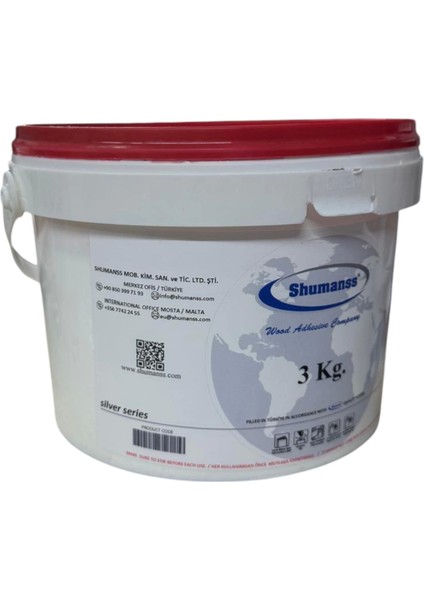 D3 Pva Ahşap Süper Iskelet Tutkalı 3 kg / Galon