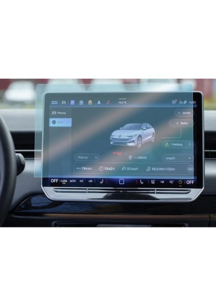 Volkswagen Id.4 Ekran Koruyucu 12.9 Inç Multimedya Nano