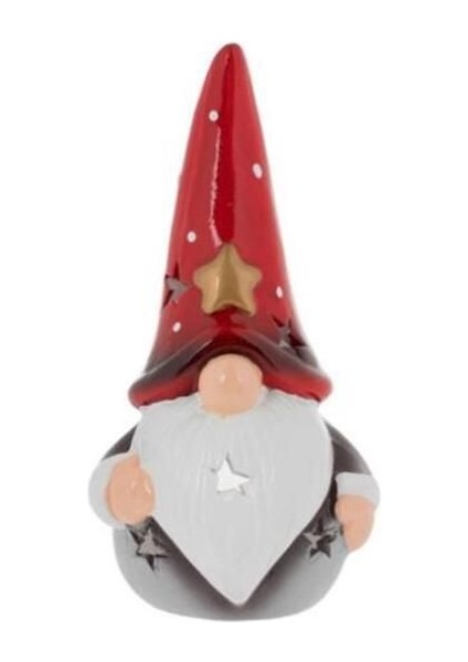 Cüce Tealıght Noel Mumluk Dekor 18X7CM