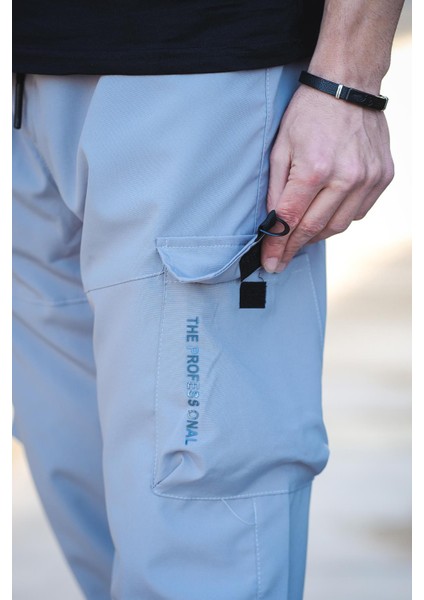 Tiziano Kort Paraşüt Düz Ipli Paça Kargo Cepli Erkek Eşofman Alt modelleri