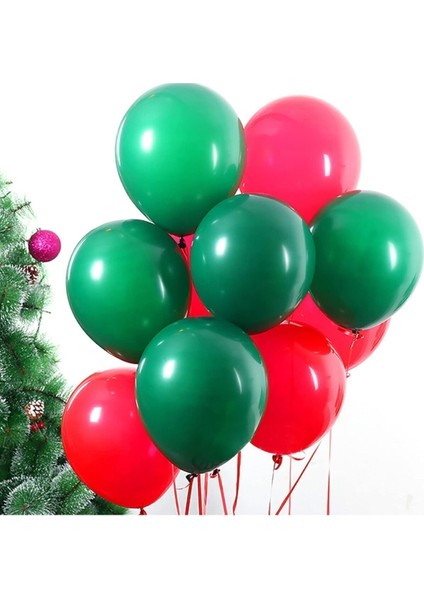 Yılbaşı Noel Temalı Christmas 50'li Balon Set