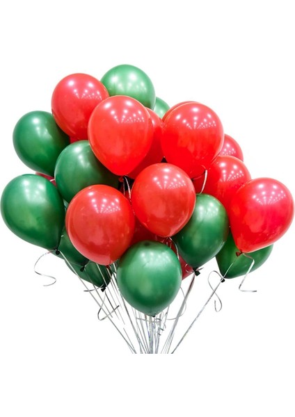 Yılbaşı Noel Temalı Christmas 50'li Balon Set