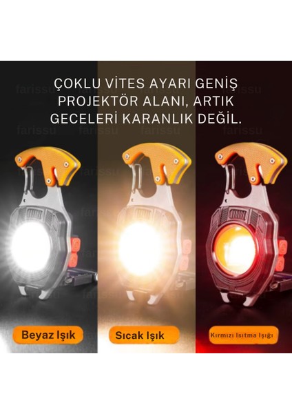 Çok Foksiyonlu Çaklmaklı Fener