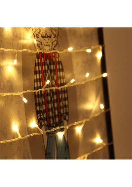 10MT Günışığı 100 LED Fişli Noel Parti Yılbaşı Ağaç Dekoratif Aydınlatma Lambası Animasyonlu Süslem modelleri