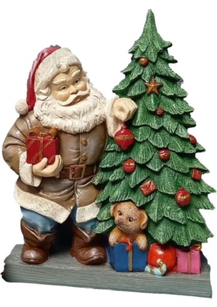 Çam Ağaçlı Noel Baba Biblo HS501-4