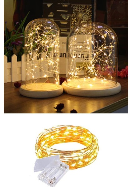 10MT Peri Günışığı 100 LED Pilli Noel Parti Yılbaşı Ağaç Dekor Aydınlatma Lamba Animasyonlu Süsleme fiyatları