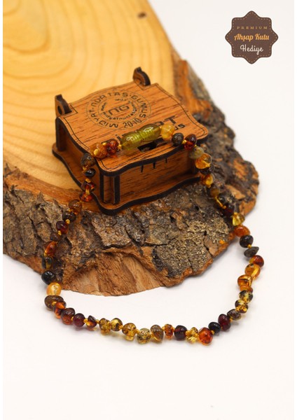 Fosilli Ukrayna Damla Kehribar Çocuk Kolyesi 201023495 fiyatları