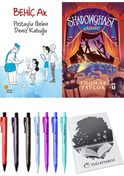 Shadowghast Karakasvet ve Postayla Gelen Deniz Kabuğu 2'li Set - Kalem