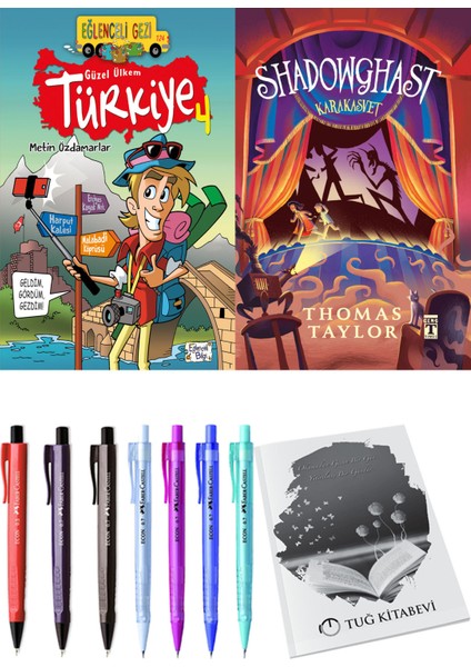 Shadowghast Karakasvet ve Güzel Ülkem Türkiye 4 2'li Set - Kalem