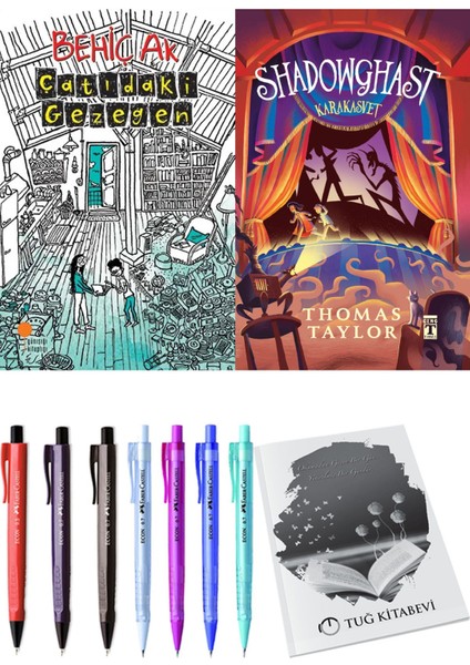Shadowghast Karakasvet ve Çatıdaki Gezegen 2'li Set - Kalem
