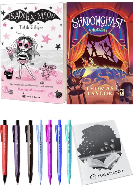Shadowghast Karakasvet ve Isadora Moon 11 Tatile Gidiyor 2'li Set - Kalem