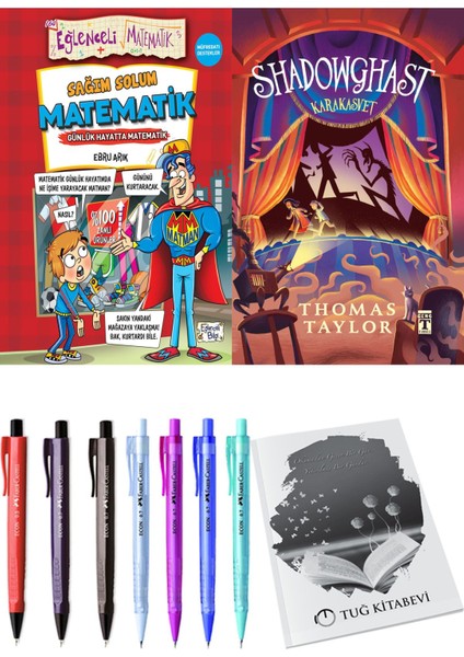 Shadowghast Karakasvet ve Sağım Solum Matematik 2'li Set - Kalem
