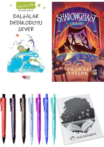 Shadowghast Karakasvet ve Dalgalar Dedikoduyu Sever 2'li Set - Kalem