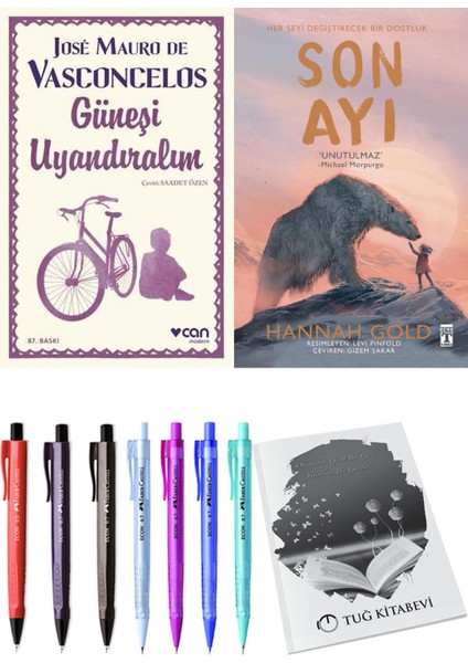 Son Ayı ve Güneşi Uyandıralım 2'li Set - Kalem