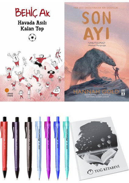 Son Ayı ve Havada Asılı Kalan Top 2'li Set - Kalem