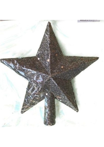 Yeniyıl Noel Yılbaşı Çam Ağacı Gümüş Tepe Yıldızı