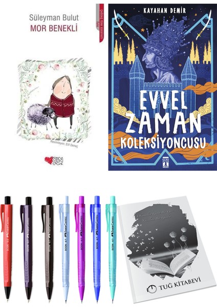 Evvel Zaman Koleksiyoncusu ve Mor Benekli 2'li Set - Kalem