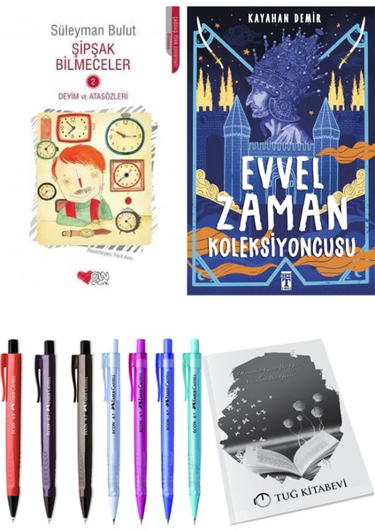 Evvel Zaman Koleksiyoncusu ve Şipşak Bilmeceler 2 2'li Set - Kalem