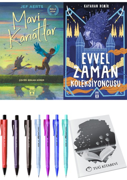 Evvel Zaman Koleksiyoncusu ve Mavi Kanatlar 2'li Set - Kalem
