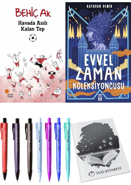 Evvel Zaman Koleksiyoncusu ve Havada Asılı Kalan Top 2'li Set - Kalem
