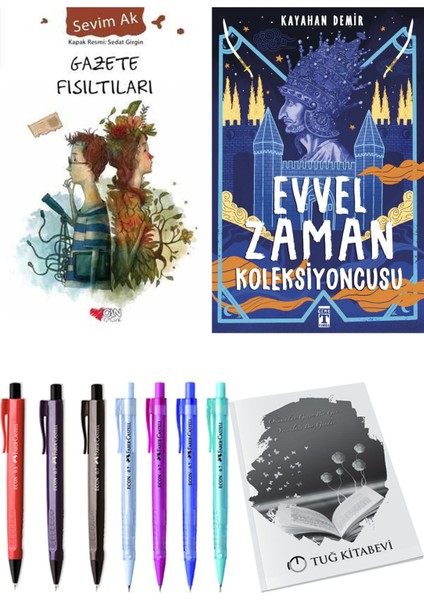 Evvel Zaman Koleksiyoncusu ve Gazete Fısıltıları 2'li Set - Kalem