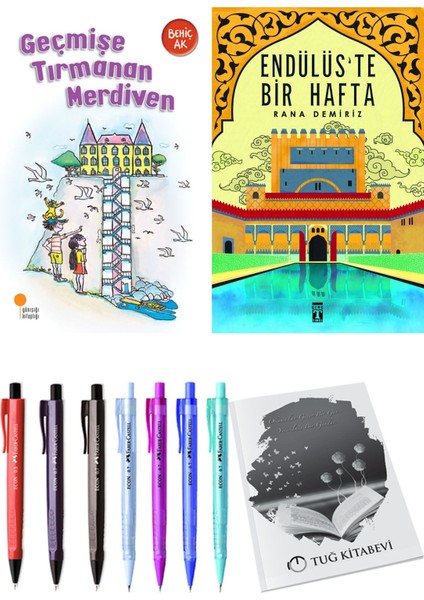 Endülüs'te Bir Hafta ve Geçmişe Tırmanan Merdiven 2'li Set - Kalem
