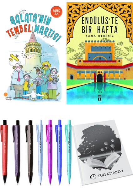 Endülüs'te Bir Hafta ve Galata'nın Tembel Martısı 2'li Set - Kalem