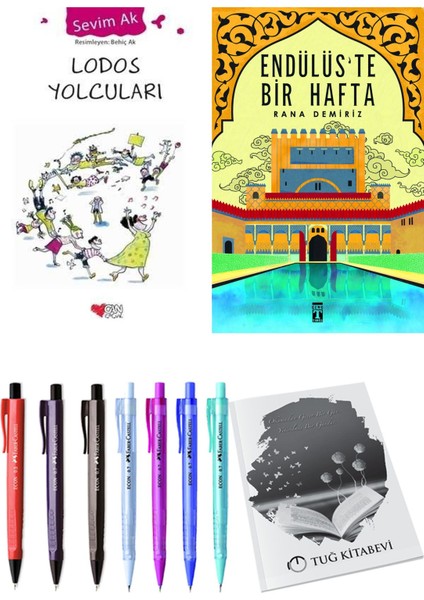 Endülüs'te Bir Hafta ve Lodos Yolcuları 2'li Set - Kalem