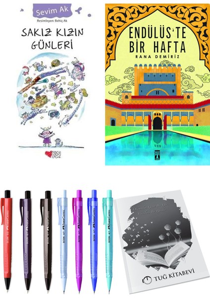 Endülüs'te Bir Hafta ve Sakız Kızın Günleri 2'li Set - Kalem